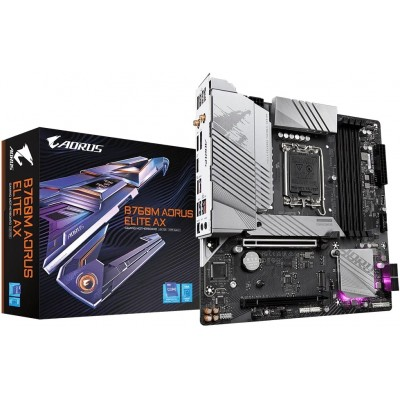 Материнская плата Gigabyte B760M Aorus Elite X AX