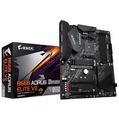 Материнская плата GigaByte B550 AM4 ATX AORUS ELITE V2 (rev 1.5)