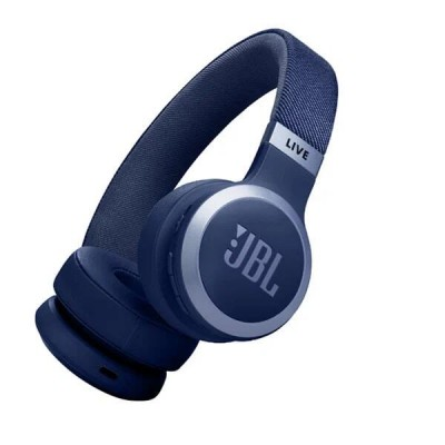 Детские накладные беспроводные наушники JBL JR460NC (JBLJR460NCBLU) синий