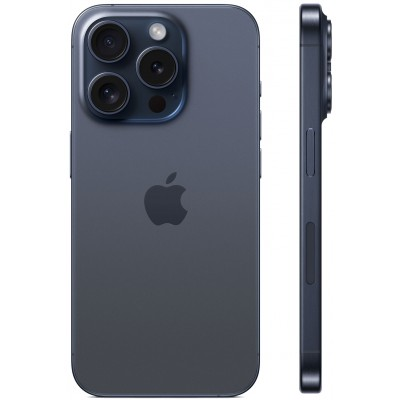 Смартфон Apple iPhone 15 Pro 1Tb синий титан (MTUU3J/A)