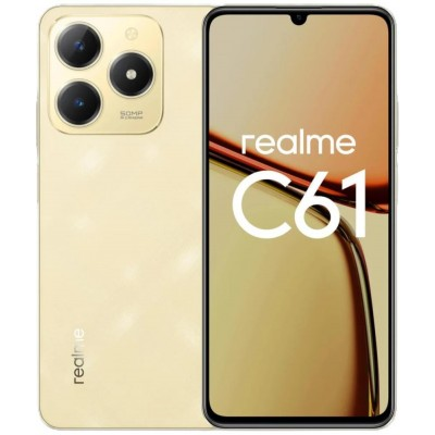 Смартфон Realme C61 8GB/128GB (золотистый)