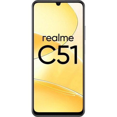 Смартфон Realme C51 (RMX3830) 6GB/256GB Carbon Black