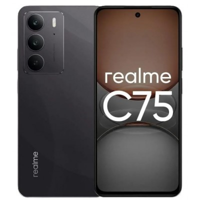 Смартфон Realme C75 8GB/128GB (черный)