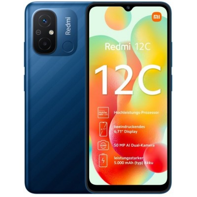 Смартфон Xiaomi Redmi 12C 4GB/128GB Ocean Blue EU