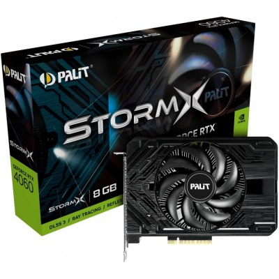 Видеокарта Palit GeForce RTX 4060 StormX NE64060019P1-1070F