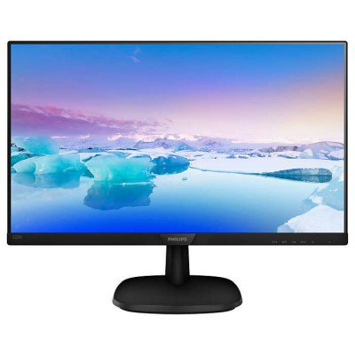 Монитор PHILIPS 223V7QHSB/0021.5", Black (IPS, LED, 1920x1080, 4 ms, 178°/178°, 250 cd/m, HDMI)