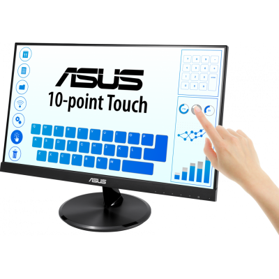 Монитор ASUS 90LM0490-B01170 21.5" ASUS VT229H Black (IPS, LED, Wide, 1920x1080, 5ms, 178°/178°, 250 cd/m, 100,000,000:1,+НDMI, +MM, +USB, )