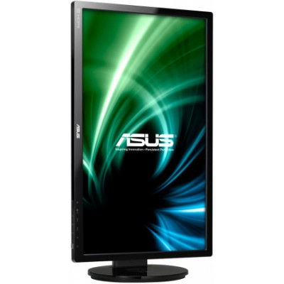 Монитор ASUS 24" VG248QE , Glossy-Black (LED, 1920 x1080, 144Hz, 1 ms , 170°/160°, 350 cd/m, 80M:1, +DVI, +HDMI, +MM, +DisplayPort, +Pivot, +3D)