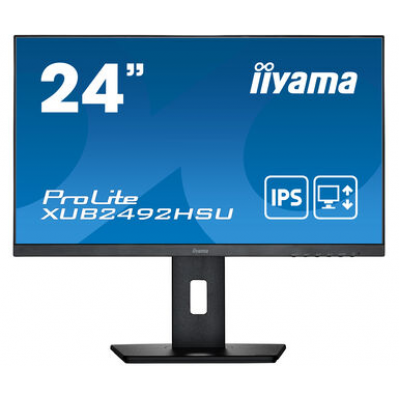 Монитор AOC 24B2XH 23,8" 24B2XH Black (IPS, 1920x1080, 75Hz, 8 ms, 178°/178°, 250 cd/m, 20M:1, +HDMI 1.4)