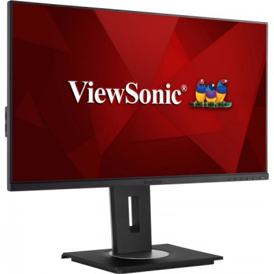 Монитор ViewSonic VS17528 23,8" VG2455 Black с поворотом экрана (IPS, 1920x1080, 5 ms, 178°/178°, 250 cd/m, 50M:1, +HDMI 1.4, +DisplayPort 1.2, +4xUSB 3.1, +USB-Type C, +MM)