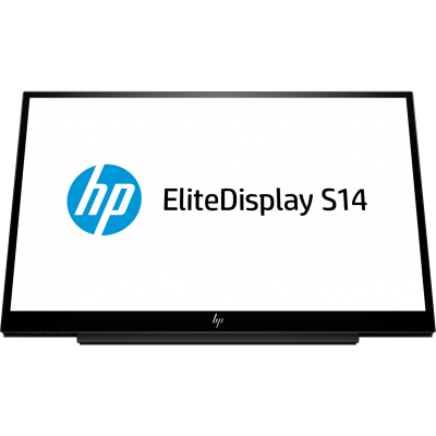 Монитор HP EliteDisplay S14,14" 1920х1080,60 Гц,IPS,25 мс,5000000:1, 200 кд/м2,178/178,USB Type-C (DisplayPort 1.2) (3HX46AA)