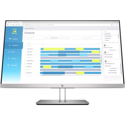 Монитор HP EliteDisplay E273d 27",1920x1080,60 Гц,IPS,5 мс,1000:1, 250 cd/m2,178°/178°,HDMI 1.4,VGA,USB Type-C,USB,(5WN63AA)
