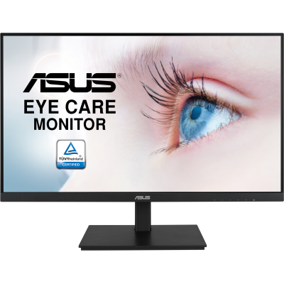 Монитор ASUS 27" VA27DQSB, 27" IPS LCD monitor 16:9, FHD 1920x1080, 5ms(GTG), 250 cd/m2, 100M:1 (static 1000 :1), 178°(H), 178°(V), D-sub, HDMI, DP, USB hub, HAS, Pivot,