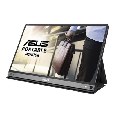 Монитор ASUS 90LM0381-B04170 15.6" MB16ACE DarkGrey(IPS, LED, Wide, 1920x1080, 5ms, 178°/178°, 250 cd/m, 800:1, +USB, )