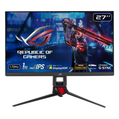 Монитор ASUS 90LM05D0-B01370 27" XG279Q Black (IPS, LED, Wide, 2560x1440, 144Hz, 0,2ms, 170°/160°, 400 cd/m, 1000:1, +DP, +2хHDMI, +2xMM, +USB, )