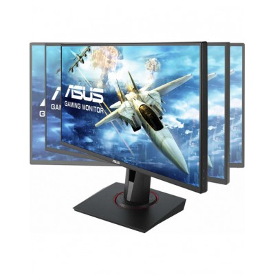 Монитор ASUS 90LM0453-B01370 24.5" ASUS VG258QR Black (LED, Wide, 1920x1080, 14ms, 170°/160°, 400 cd/m, 100,000,000:1, +DVI, +DP, +HDMI, +MM, )