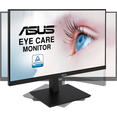 Монитор ASUS 27" VA27DQSB, 27" IPS LCD monitor 16:9, FHD 1920x1080, 5ms(GTG), 250 cd/m2, 100M:1 (static 1000 :1), 178°(H), 178°(V), D-sub, HDMI, DP, USB hub, HAS, Pivot,