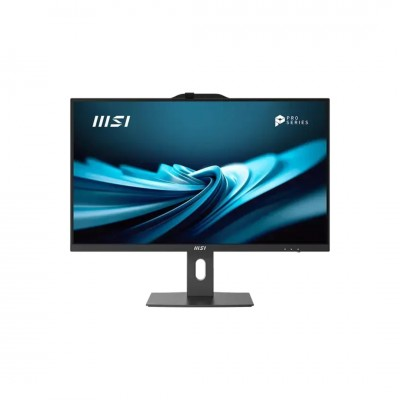Моноблок MSI Pro AP272P 14M AiO 27" FHD(1920x1080)IPS AG Non-touch, Core i7-14700 (2.1GHz), 16Gb DDR5(2x8Gb), 512GB SSD M.2, Intel UHD, WiFi, BT, camera, WirelessKB&mouse Eng/Rus,noOS,1y war-ty, Black