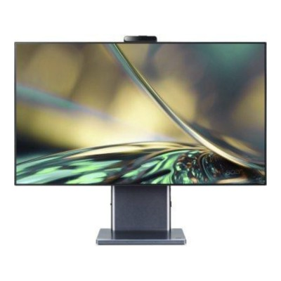Моноблок Acer Aspire S27-1755 27" WQHD i7 1260P (2.1) 16Gb SSD1Tb Iris Xe CR Windows 11 Home GbitEth WiFi BT 135W клавиатура мышь Cam серый 2560x1440