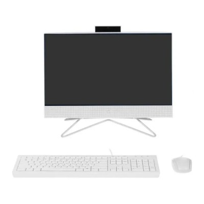 Моноблок HP 200 G4 21.5" Full HD i5 1235U (1.3) 8Gb SSD512Gb Iris Xe DVDRW CR Free DOS GbitEth WiFi BT 65W клавиатура мышь Cam белый 1920x1080