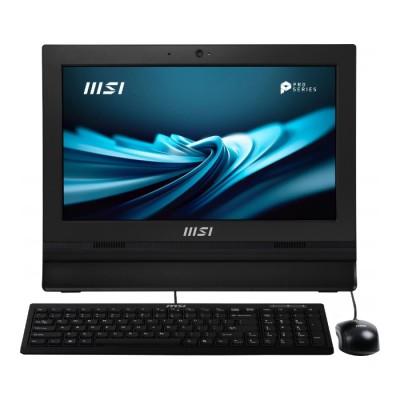Моноблок MSI Pro AP162T ADL-012XRU 15.6" Full HD Touch N100 (0.8) 4Gb SSD128Gb UHDG CR noOS 2xGbitEth WiFi BT 65W клавиатура мышь Cam черный 1920x1080