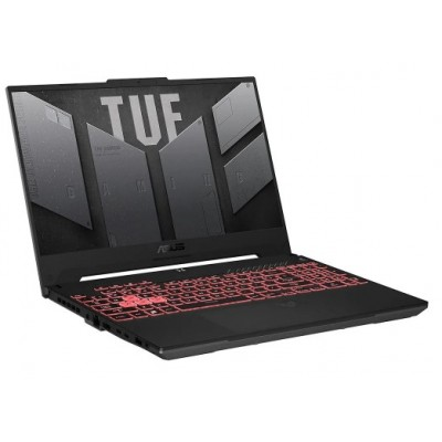 Ноутбук Asus TUF Gaming F15 FX507ZV4-LP106 Core i7 12700H 16Gb SSD1Tb NVIDIA GeForce RTX4060 8Gb 15.6" IPS FHD (1920x1080) noOS grey WiFi BT Cam (90NR0FA7-M007U0)