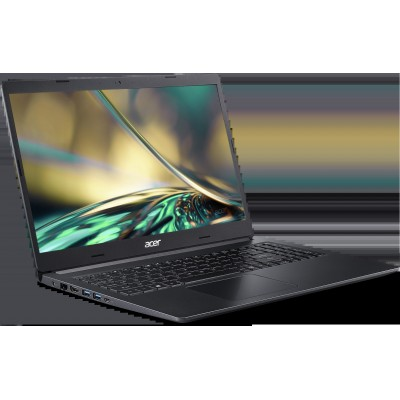Ноутбук Acer Aspire A515-45-R245 15.6" FHD, AMD R5-5500U, 8Gb, 128GB SSD, No ODD, int., Win 11, чёрный, (NX.A85ER.01D)