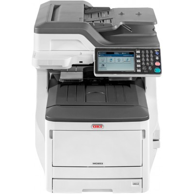 МФУ OKI MC853DN (45850404) + 3 дополнительных черных картриджа (запуск инженером)