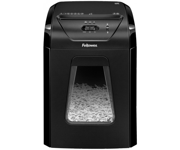 FELLOWES FS-71201 Уничтожитель бумаг FELLOWES PowerShred 12C,уровень 4,P-4,4х40 мм [fs-71201]