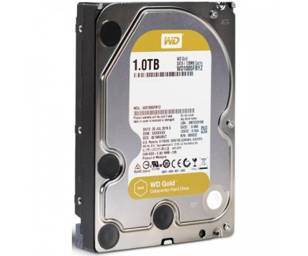 Жесткий диск WD Gold 1TB WD1005FBYZ