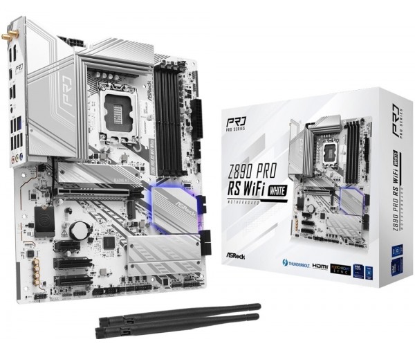 Материнская плата ASRock Z890 Pro RS WiFi White