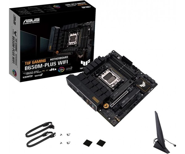 Материнская плата ASUS TUF Gaming B650M-PLUS WiFi Материнская плата ASUS TUF Gaming B650M-PLUS WiFi