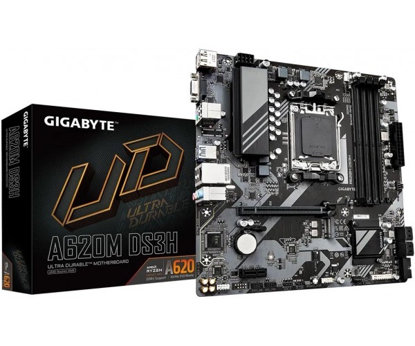 Материнская плата Gigabyte A620M DS3H (rev. 1.0)