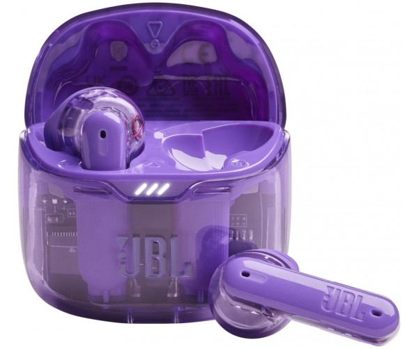 Наушники JBL Tune Flex Ghost (фиолетовый)