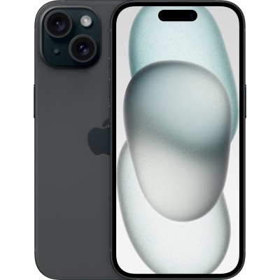 Смартфон Apple iPhone 15 256GB Black (MTP63HN/A)