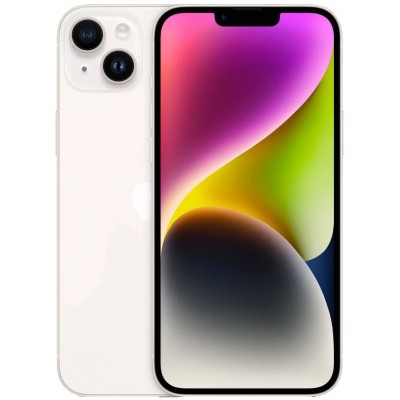 Смартфон APPLE iPhone 14 128GB Starlight (MPUR3HN/A)