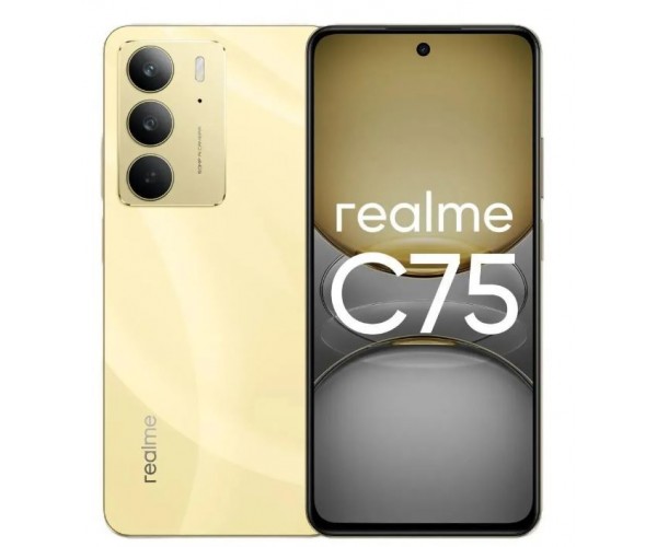 Смартфон Realme C75 8GB/256GB (золотистый)