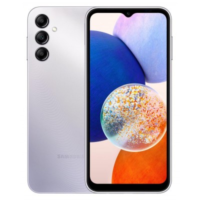 Смартфон Samsung Galaxy A14 SM-A145FZSUCAU 4GB/64GB (серебристый)