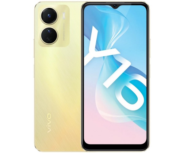 Смартфон vivo Y16 3Gb/32Gb (золотое сияние)