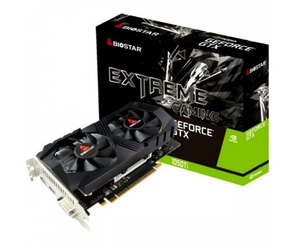 Видеокарта BIOSTAR GeForce GTX 1050 Ti 4GB GDDR5 VN1055TF41