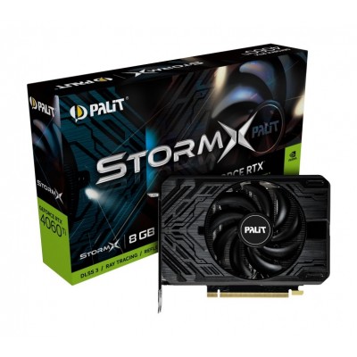 Видеокарта Palit GeForce RTX 4060 Ti StormX 8GB GDDR6 NE6406T019P1-1060F