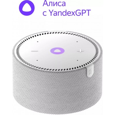 Умная колонка Yandex Станция Мини без часов, 10Вт, серый (yndx-00021g)