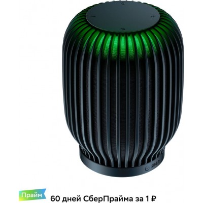 Умная колонка Sber Boom SBDV-00090, 40Вт, черный (sbdv-00090a)