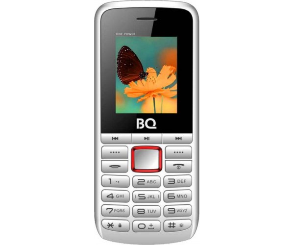 Мобильный телефон BQ One Power 1846 белый/красный (85961298)