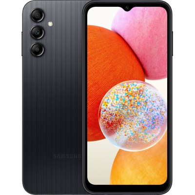 Смартфон Samsung Galaxy A14 SM-A145 4ГБ/128ГБ, черный, АРМЕНИЯ (AU) без RuStore (sm-a145fzkvcau)