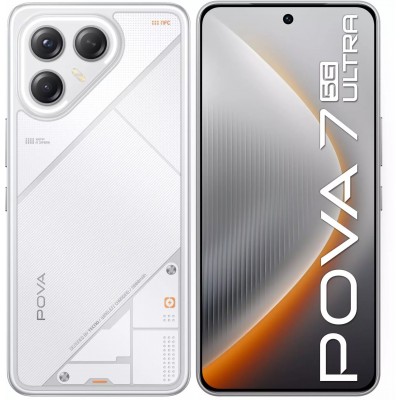 Смартфон Tecno Pova 7 Ultra 5G 8ГБ/256ГБ, белый (lj9 256+8 geek white) Смартфон Tecno Pova 7 Ultra 5G 8ГБ/256ГБ, белый (lj9 256+8 geek white)