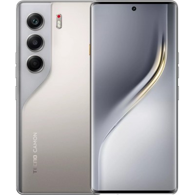 Смартфон Tecno Camon 40 Pro 5G 8ГБ/256ГБ, титановый (cm7 256+8 sandy titanium)