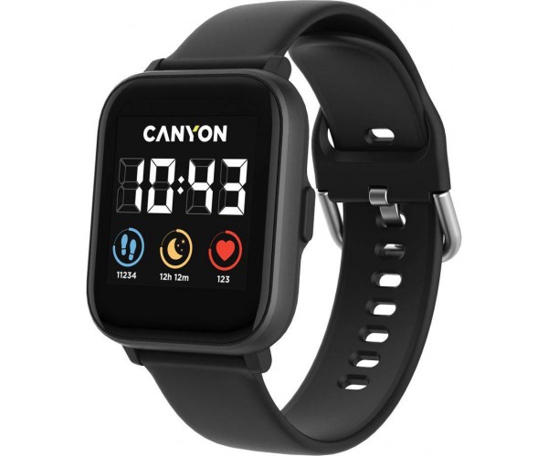 Смарт-часы CANYON Salt SW-78 черный (cns-sw78bb)