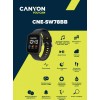 Смарт-часы CANYON Salt SW-78 черный (cns-sw78bb)