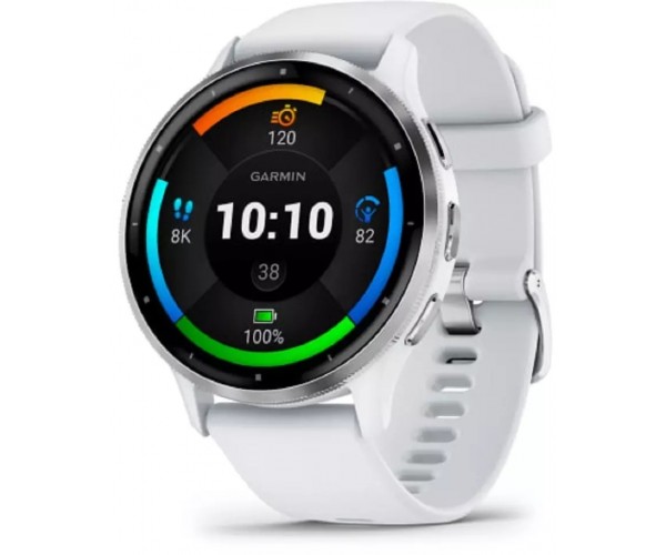 Смарт-часы GARMIN Venu 3 серый/серебристый (010-02784-00)